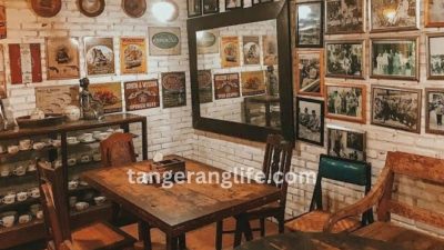 Cafe Dekorasi Vintage di Tangerang