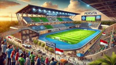 Stadion Persita Tangerang dengan fasilitas modern terbaru