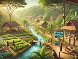 kampung ekowisata keranggan tangerang selatan