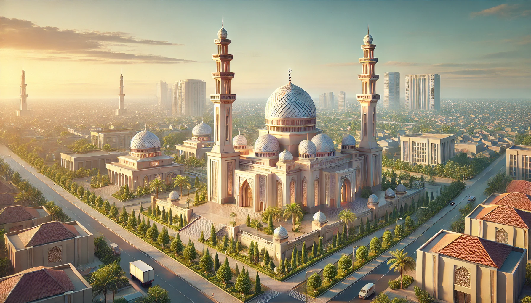masjid nurul huda kota tangerang selatan