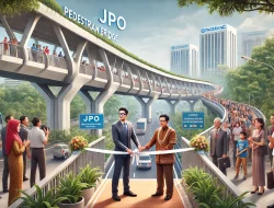 Sachrudin Resmikan JPO Tangerang Perkuat Peta Investasi Kota