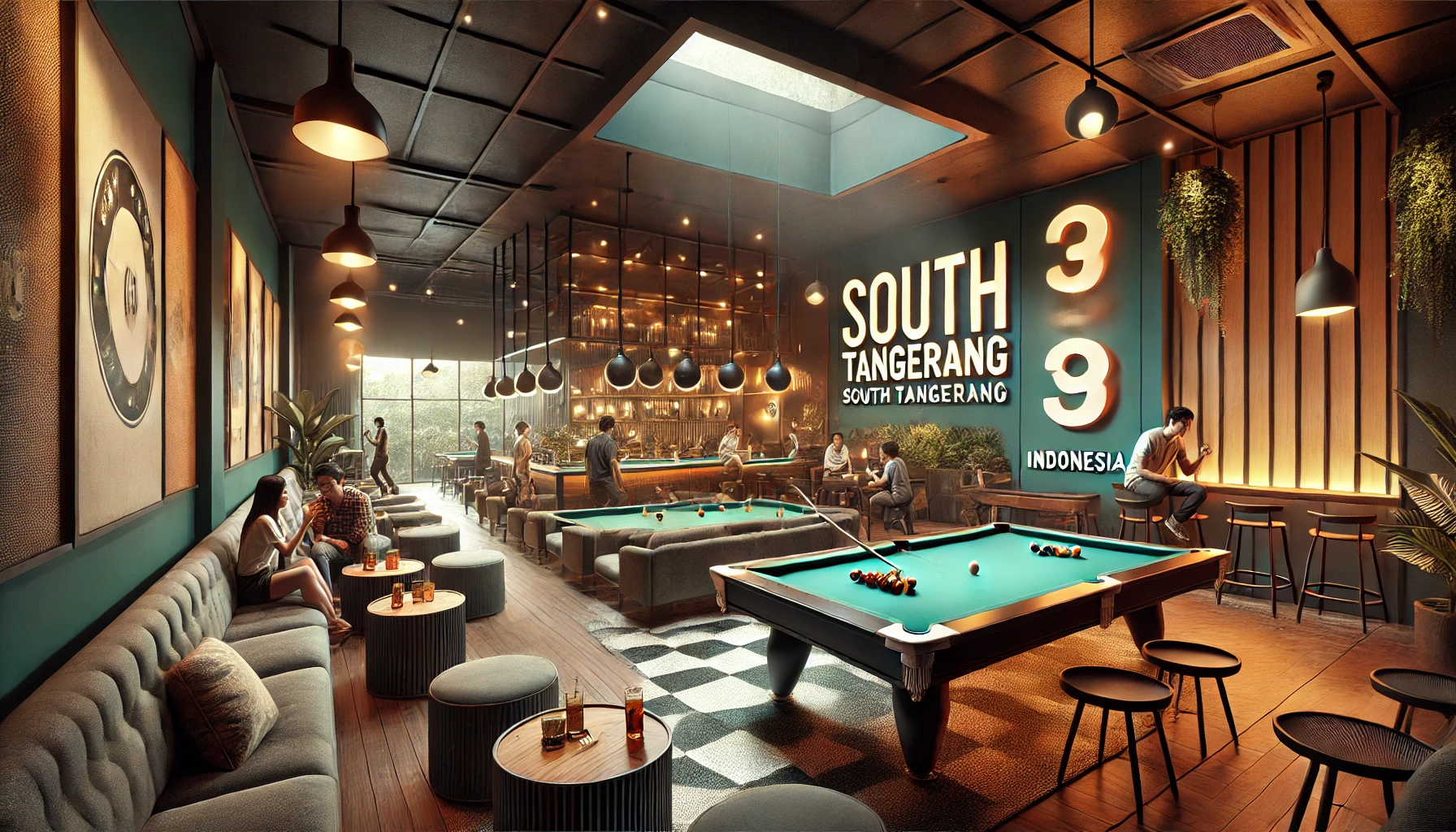 billiard di tangerang selatan
