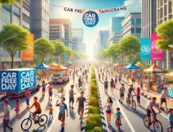 Kegiatan Car Free Day Tangerang Jadi Ruang Sehat dan Seru untuk Warga Menyatu dengan Alam Perkotaan