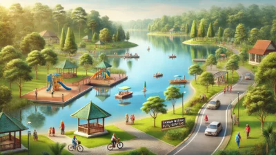 Pesona Lengkap Taman Wisata Pulau Situ Gintung sebagai Destinasi Rekreasi Keluarga yang Selalu Ramai di Tangerang Selatan
