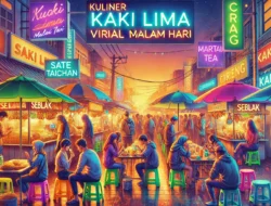 Kuliner Kaki Lima Tangerang Viral Paling Hits dengan Jajanan Enak, Harga Terjangkau, dan Suasana Ramai yang Selalu Jadi Incaran Para Food Hunter Setiap Hari