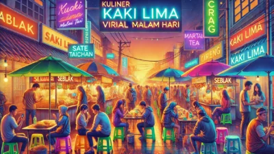 Kuliner Kaki Lima Tangerang Viral Paling Hits dengan Jajanan Enak, Harga Terjangkau, dan Suasana Ramai yang Selalu Jadi Incaran Para Food Hunter Setiap Hari