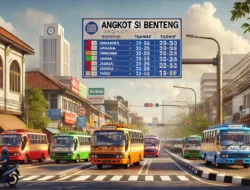 Rute Angkot Si Benteng Tangerang Terbaru Lengkap Trayek Jadwal Tarif dan Cara Naik