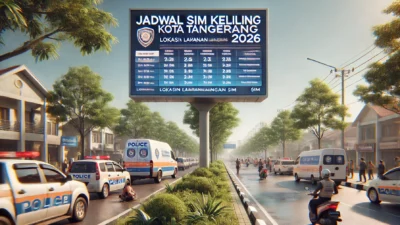 Jadwal Sim Keliling Kota Tangerang 2026 Terbaru Lengkap Lokasi Dan Cara Perpanjangan Mudah