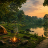 Camping Ground Tangerang Selatan Kp Wisata Keranggan Jadi Destinasi Favorit Liburan Alam Dekat Kota