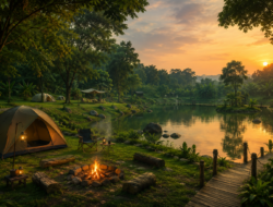 Camping Ground Tangerang Selatan Kp Wisata Keranggan Jadi Destinasi Favorit Liburan Alam Dekat Kota
