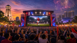 Nobar Piala Dunia Tangerang 2026 Jadi Magnet Ribuan Penggemar Sepak Bola Saat Turnamen Memanas