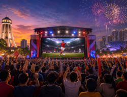 Nobar Piala Dunia Tangerang 2026 Jadi Magnet Ribuan Penggemar Sepak Bola Saat Turnamen Memanas