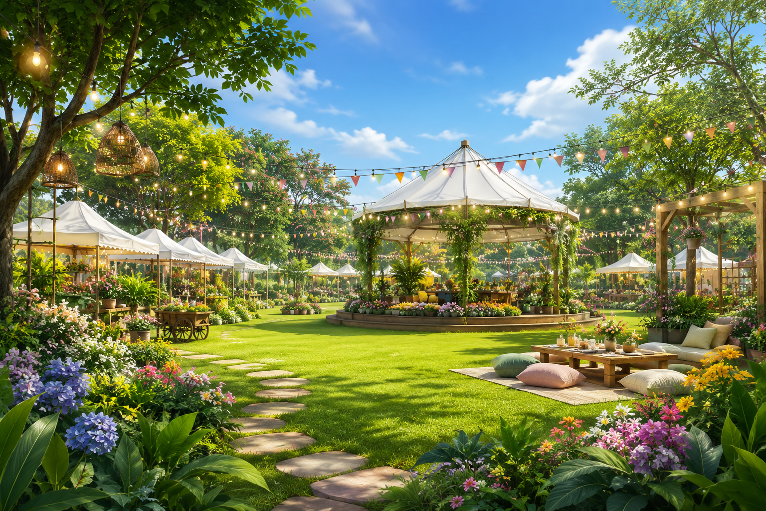 Pesta Kebun The Breeze Kabupaten Tangerang
