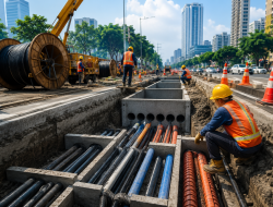 Penataan Kabel Bawah Tanah Tangerang Dimulai, Wajah Kota Bersih dan Modern Mulai Terwujud