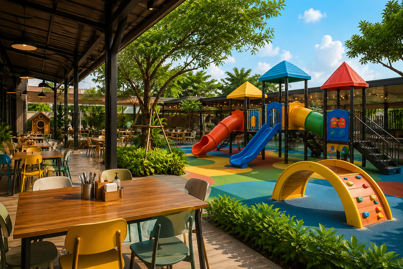 Tempat Makan Dengan Playground Di Tangerang