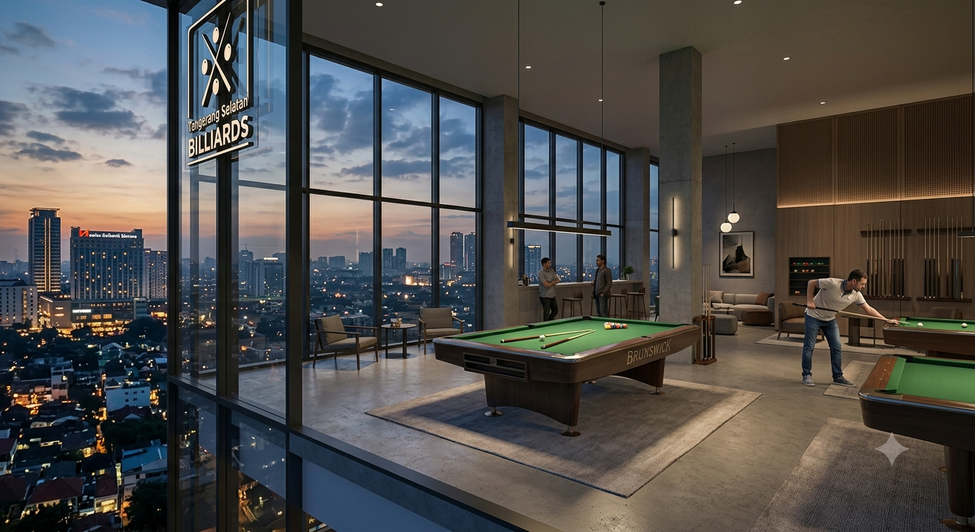 billiard di tangerang selatan