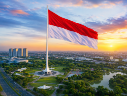 Bendera Merah Putih 81 Meter Tangerang Semarakkan Momentum Kemerdekaan RI 2026