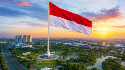 Bendera Merah Putih 81 Meter Tangerang