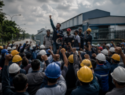 Buruh Tangerang Tuntut Pesangon Rp50 Miliar Pemerintah Siapkan Eksekusi Aset PT Jabatex
