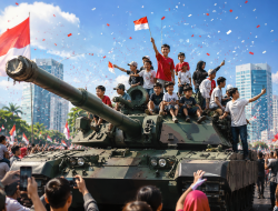 Naik Tank HUT RI Tangsel Viral Tradisi Unik Ini Jadi Perhatian Warga