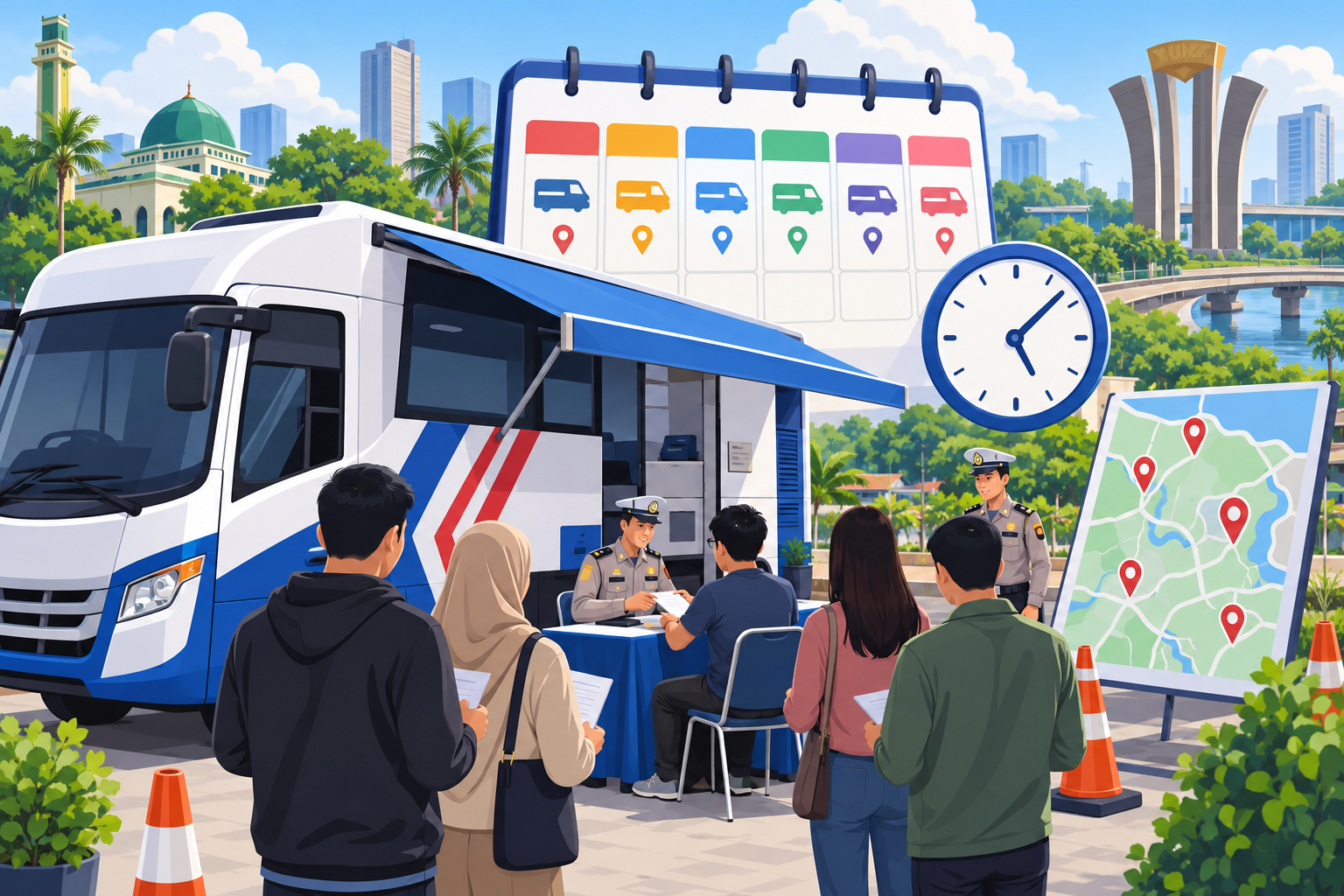 Jadwal Sim Keliling Tangerang Terbaru