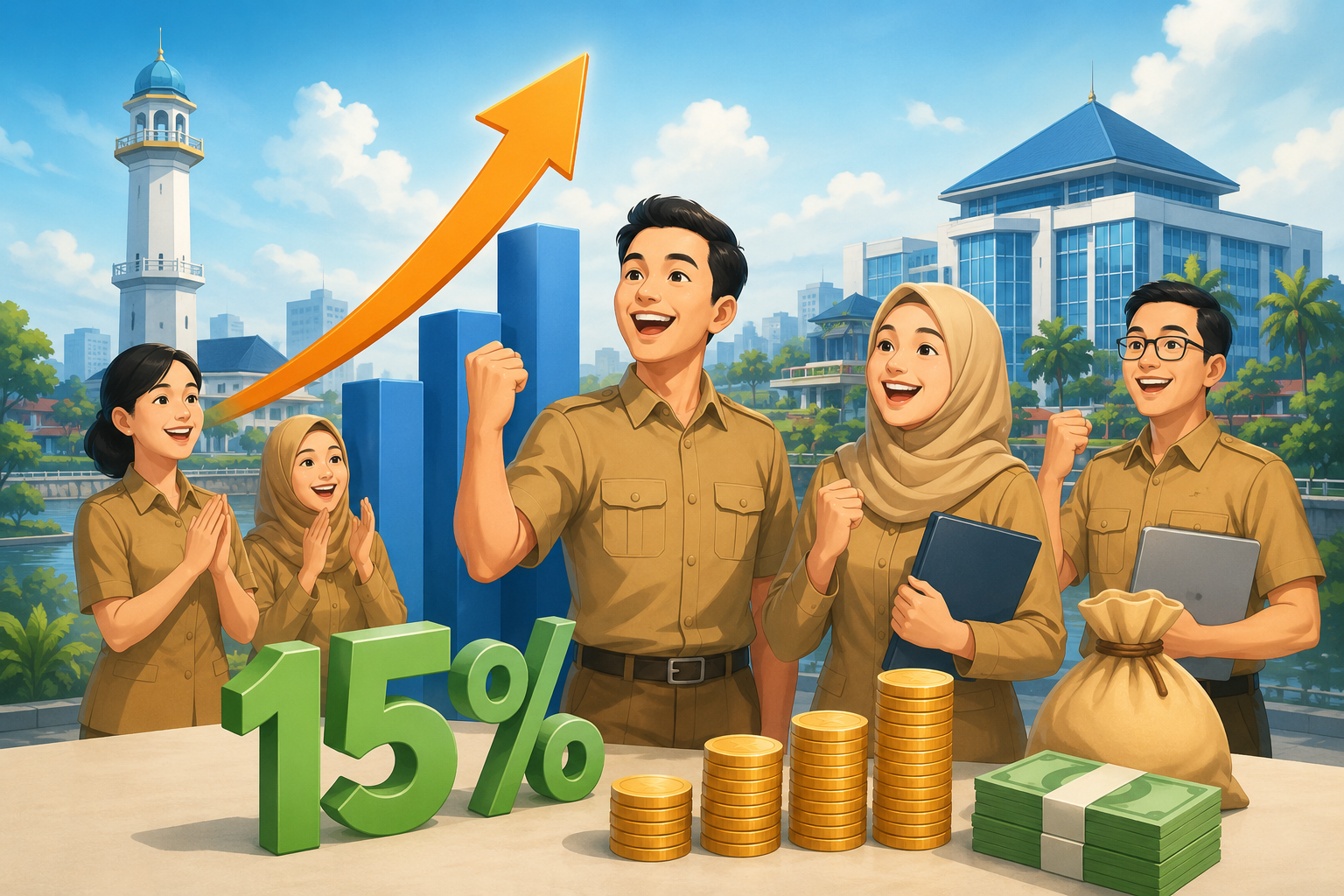 Tunjangan PPPK Tangerang Naik 15 Persen
