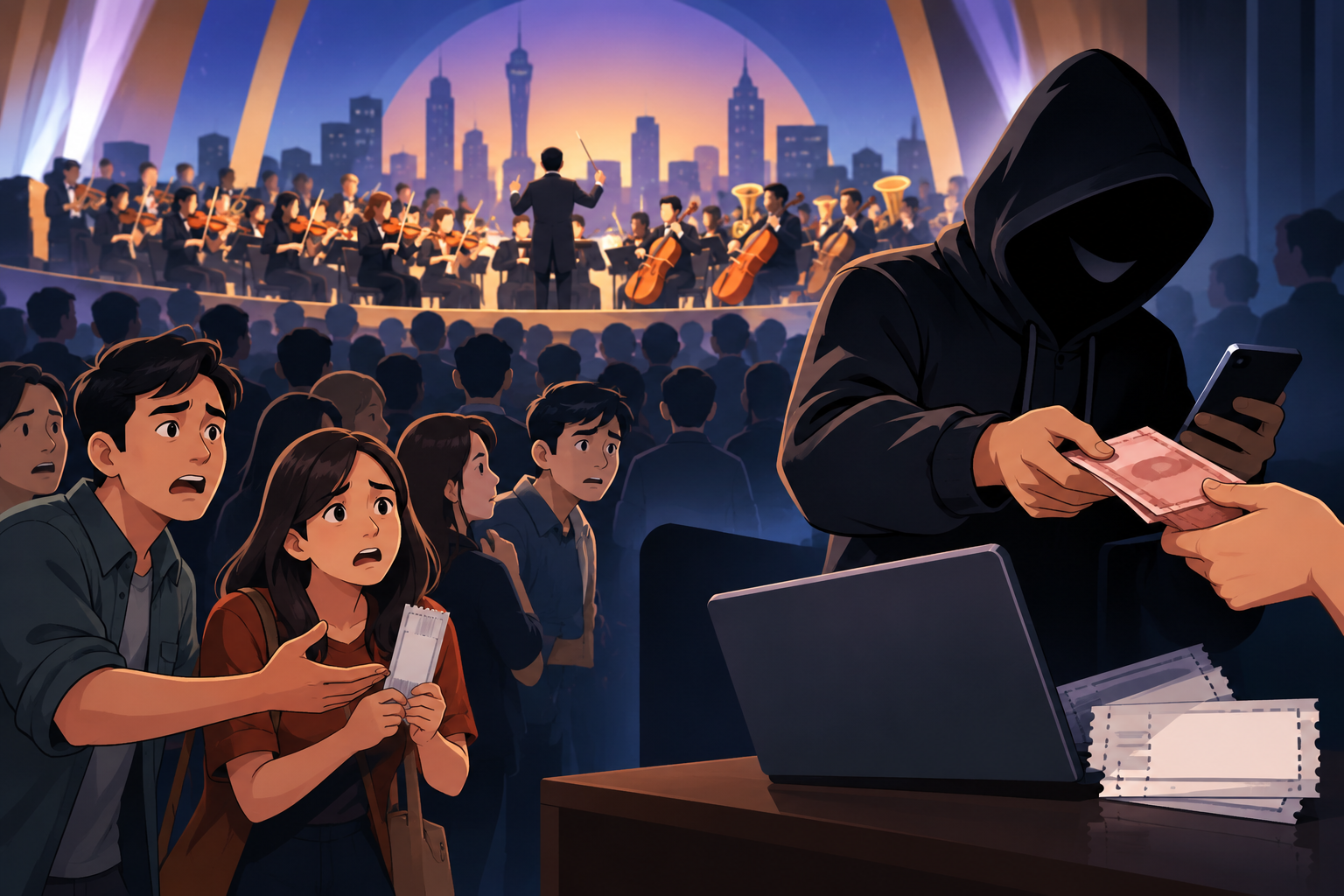 Kasus Penipuan Konser Orchestra Tangerang