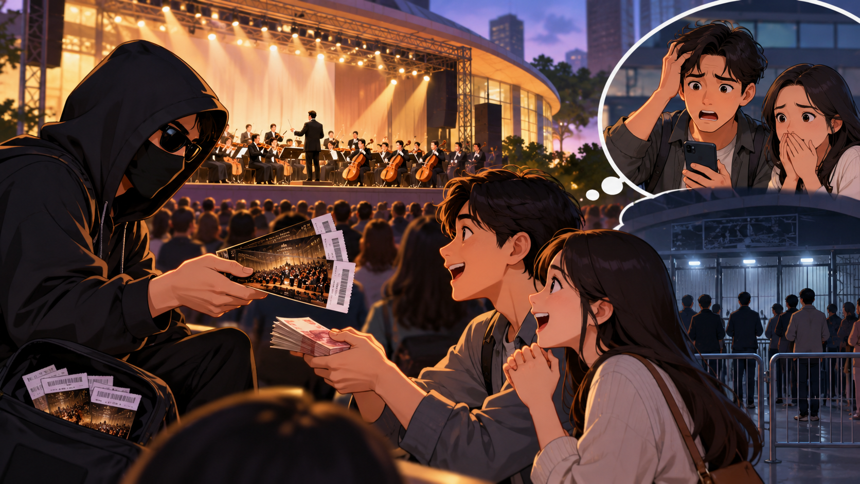 Penipuan Konser Orchestra Tangerang